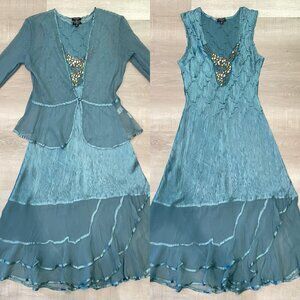 2-Piece Fairycore Dress Set